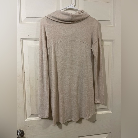 Nice Rayon Blend Cowl Neck Long Sleeve Front Pockets Pullover Small by C - Picture 3 of 4